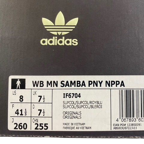 ADIDAS x WALES BONNER Samba Millenium Shoe - US 8
