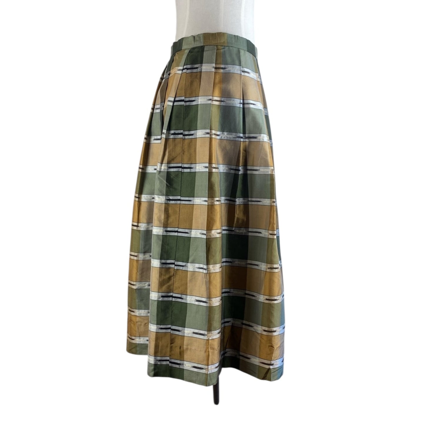 VINTAGE SILK SKIRT - 12