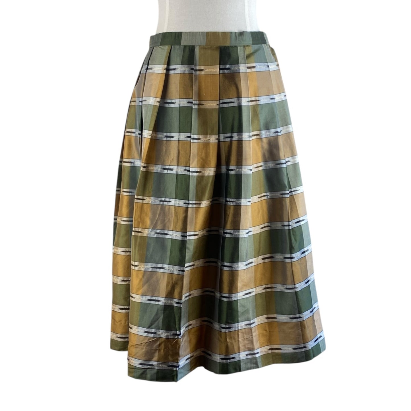 VINTAGE SILK SKIRT - 12