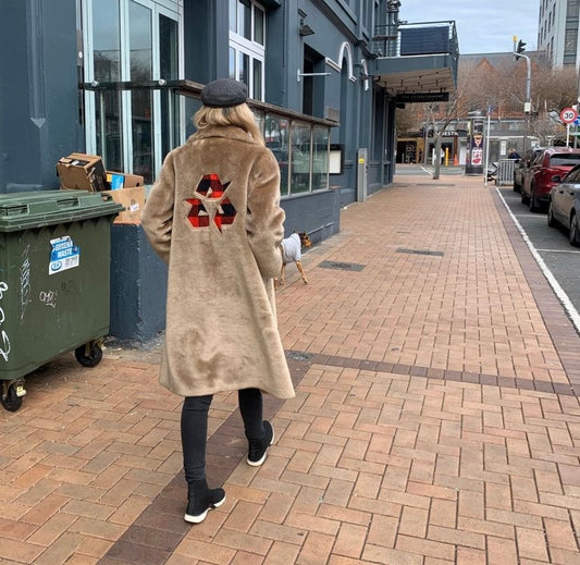 RE-STORE Vintage Faux Fur Coat
